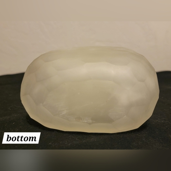 Hammered Frosted Glass Vase - Picture 4 of 6